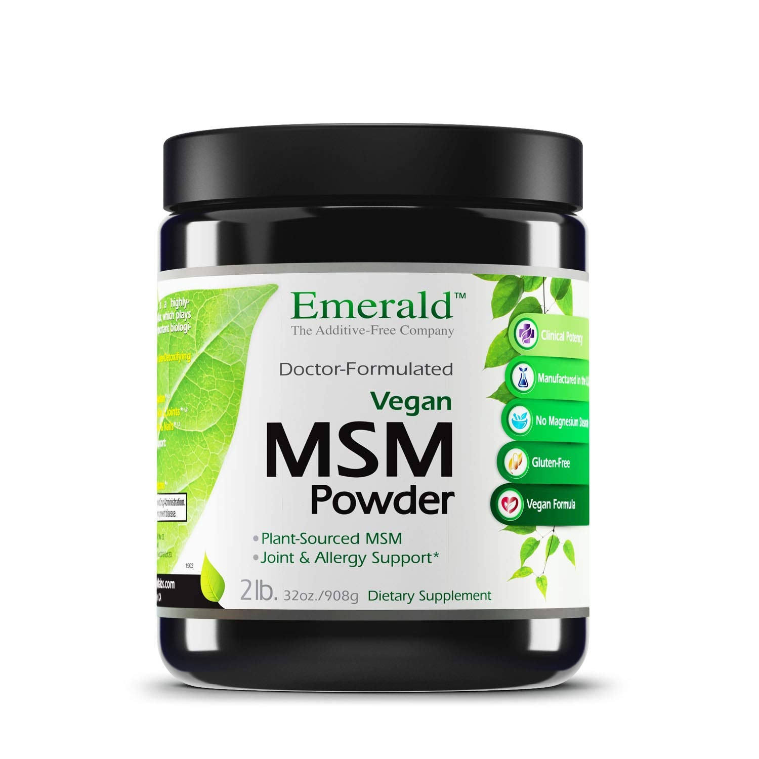 Emerald Labs MSM Powder 4 000 mg