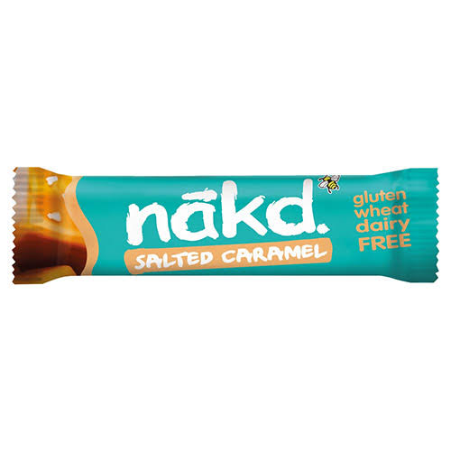 Nakd Salted Caramel Fruit and Nut Bar - 35g