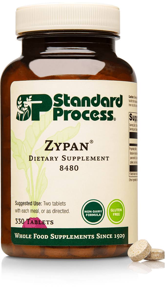 Standard Process Zypan - Whole Food Digestion and 330 Count (Pack of 1)