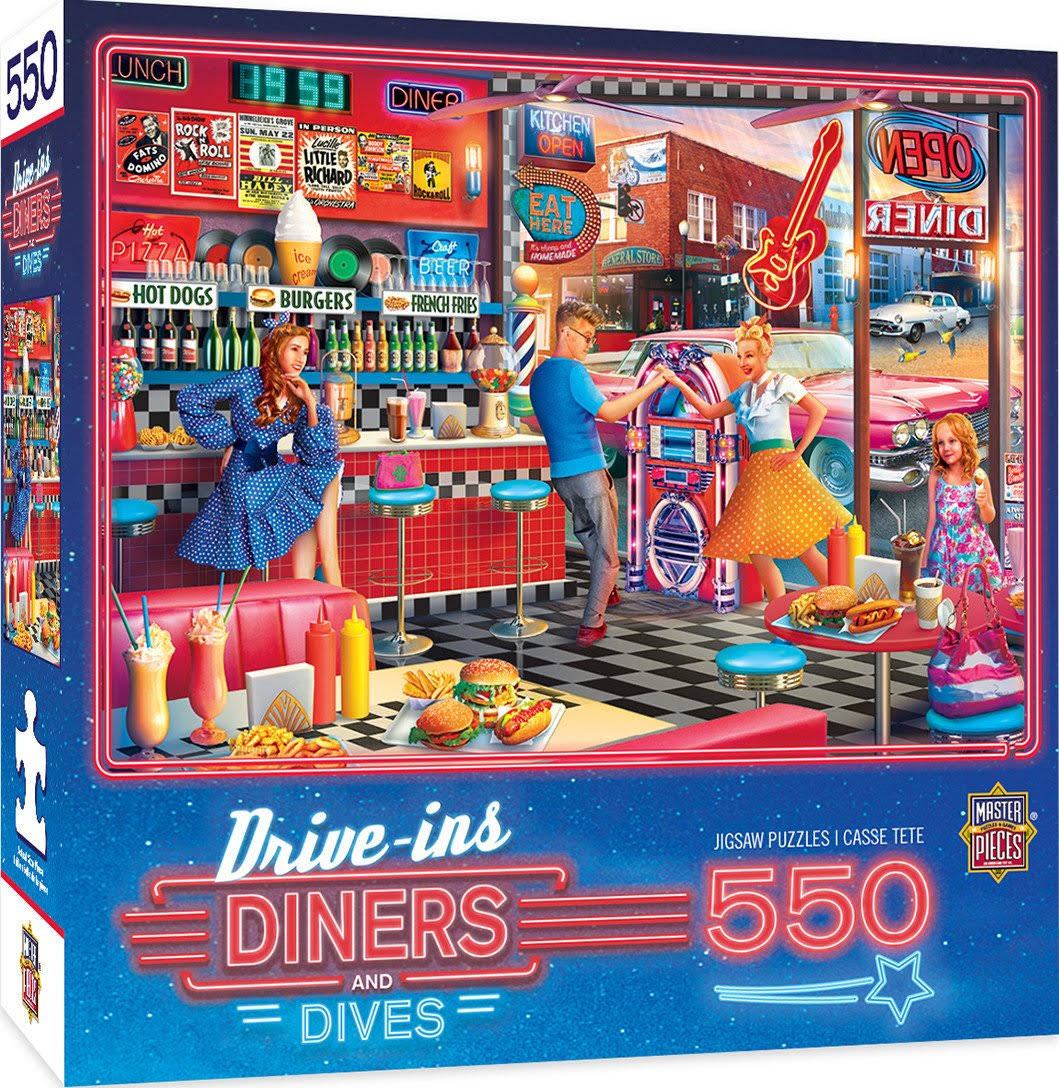 Good Time Diner MP Diners & Dives Puzzle (550 pcs)