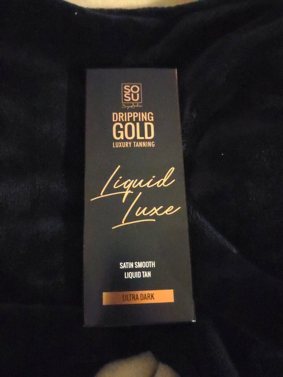 SOSU Dripping Gold Liquid Luxe Tan Ultra Dark 150ml