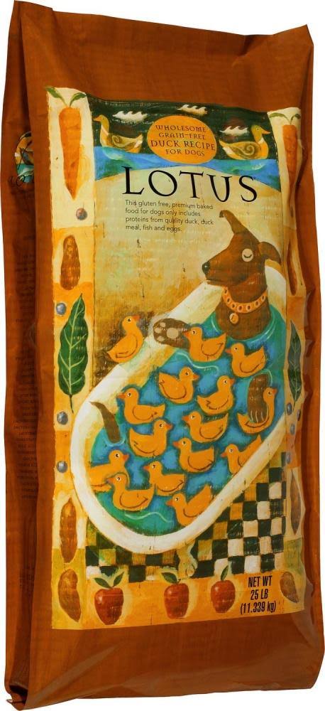 Lotus Wholesome Grain Free Duck Recipe Dry Dog Food - 10lb