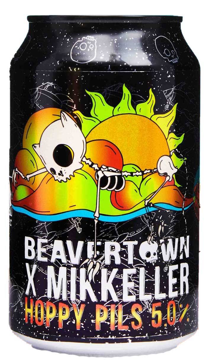 Beavertown & Mikkeller Hoppy Pils 5% ABV 440ml Can