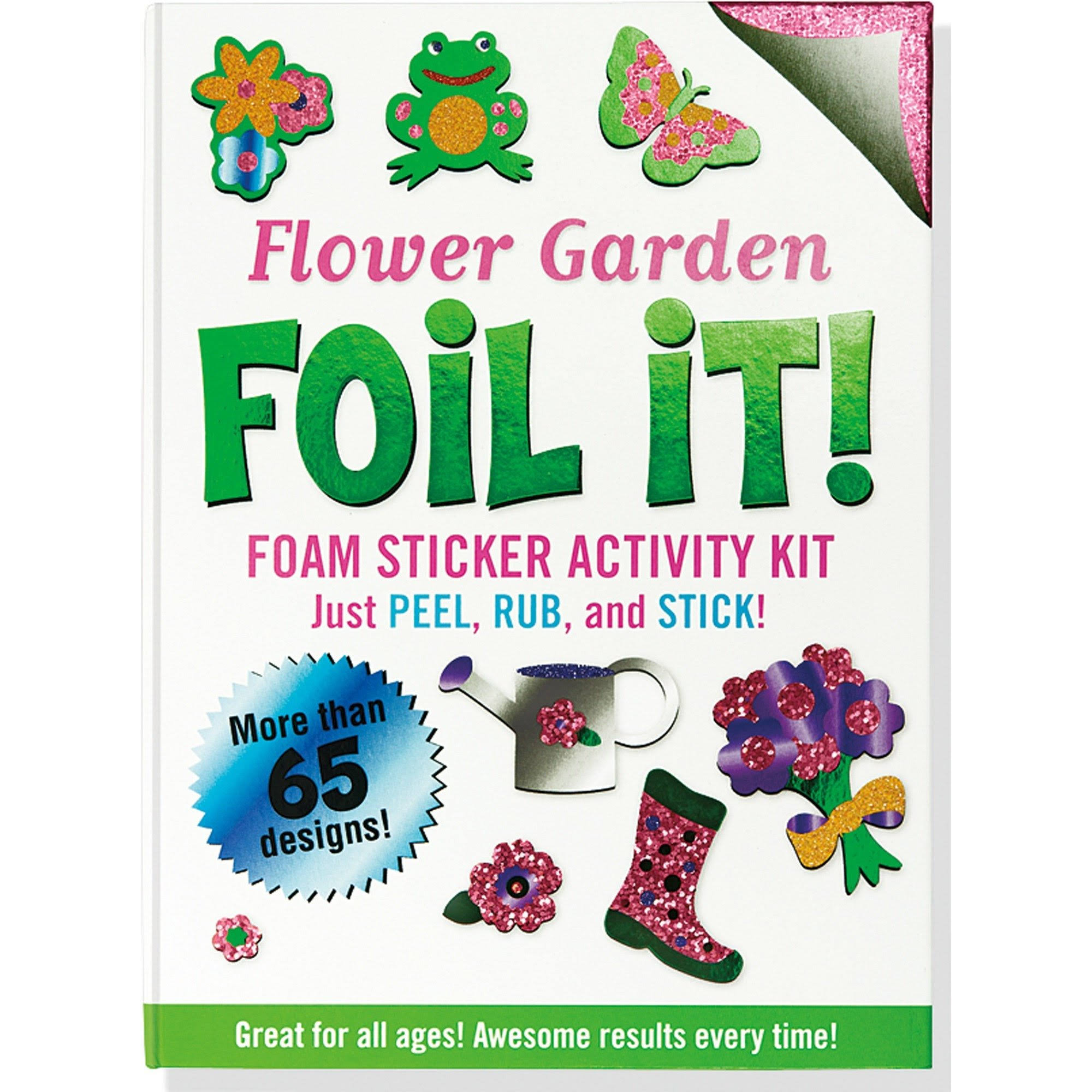 Flower Garden Foil It Foam Sticker Activity Kit
