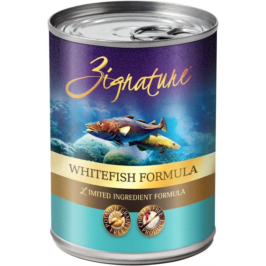 Zignature Limited Ingredient Gf Whitefish Dog Food 13Oz