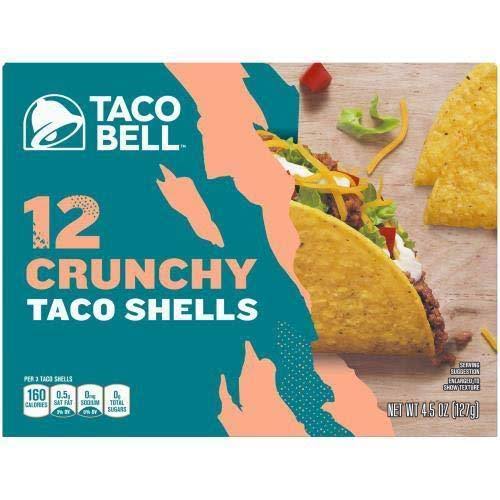 Taco Bell Hard Crunchy Taco Shells - 4.5oz