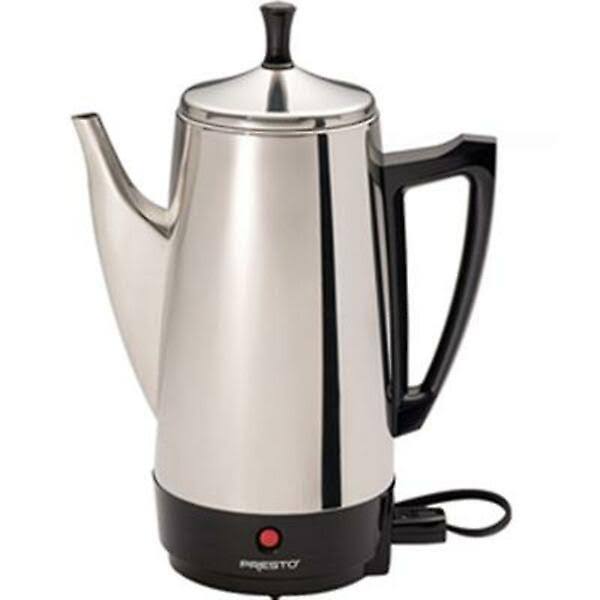 Presto 02811 12-Cup Stainless Steel Coffee Maker - Silver