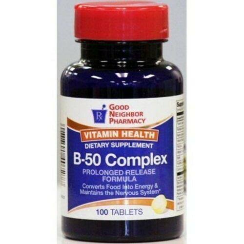 GNP B-50 Complex Prolonged Release Formula (100 Tablets)
