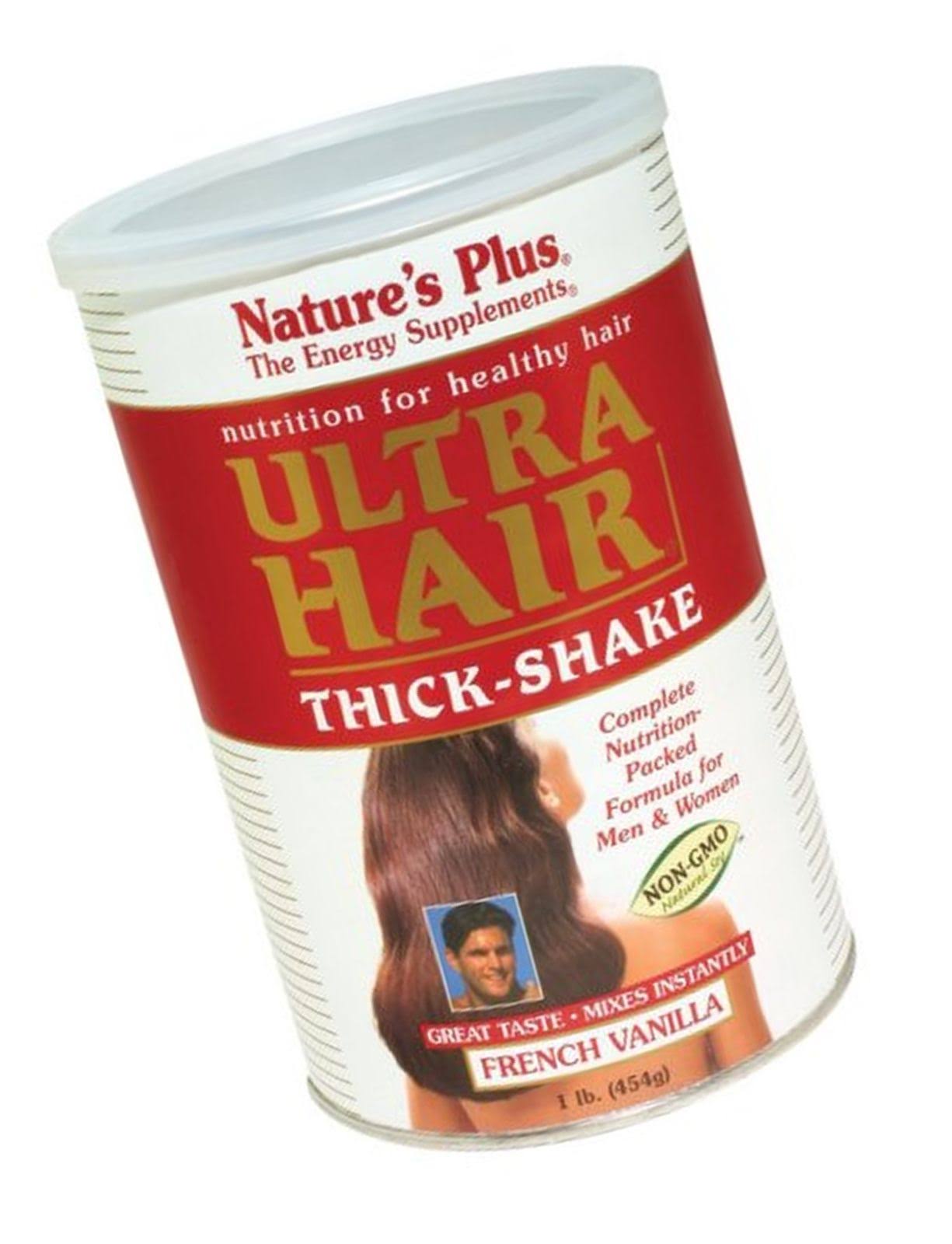 Nature's Plus Ultra Hair Thick Shake Supplement - French Vanilla, 1lbs