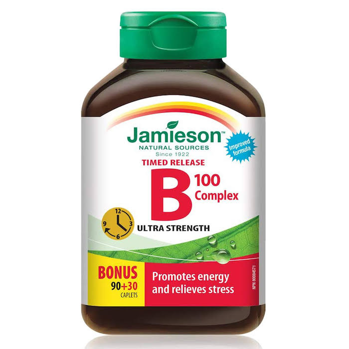 Jamieson Vitamin B Complex - 100mg, 120ct