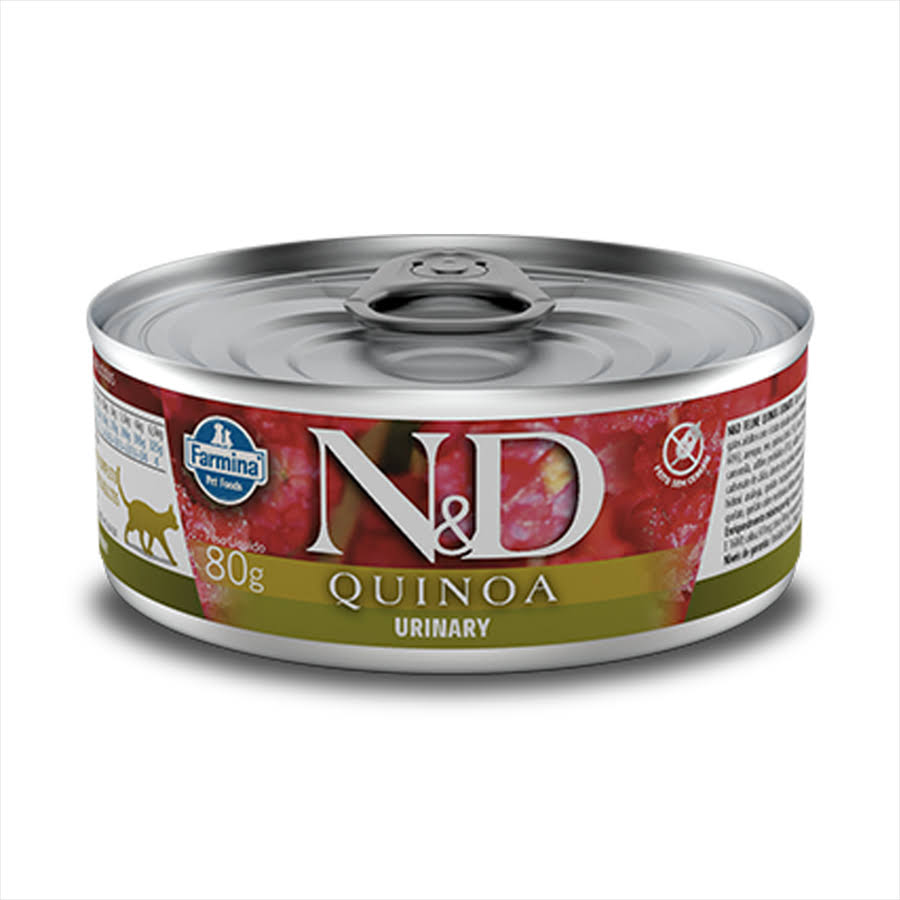 Farmina N&D Quinoa Urinary Duck Wet Cat Food, 2.8-oz