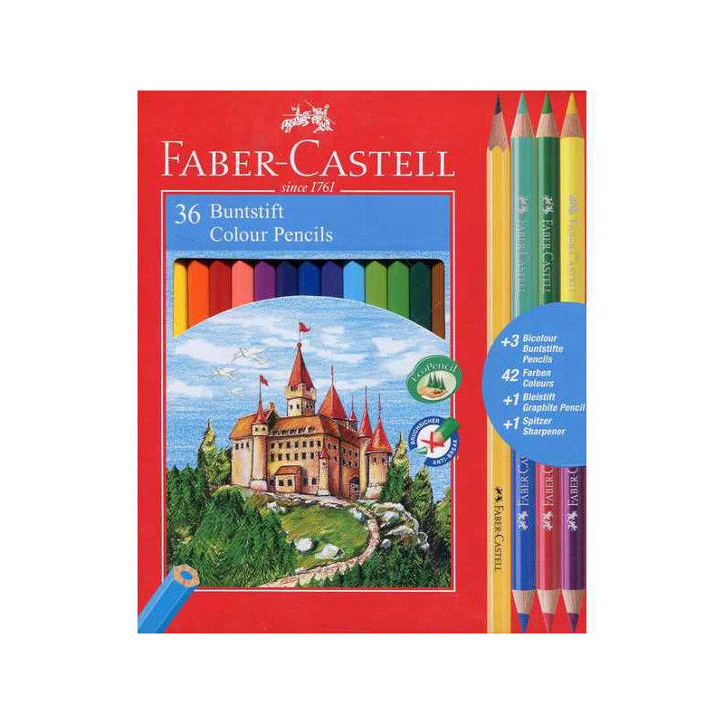 Colouring pencils Faber-Castell (36 pcs) (Refurbished A+)