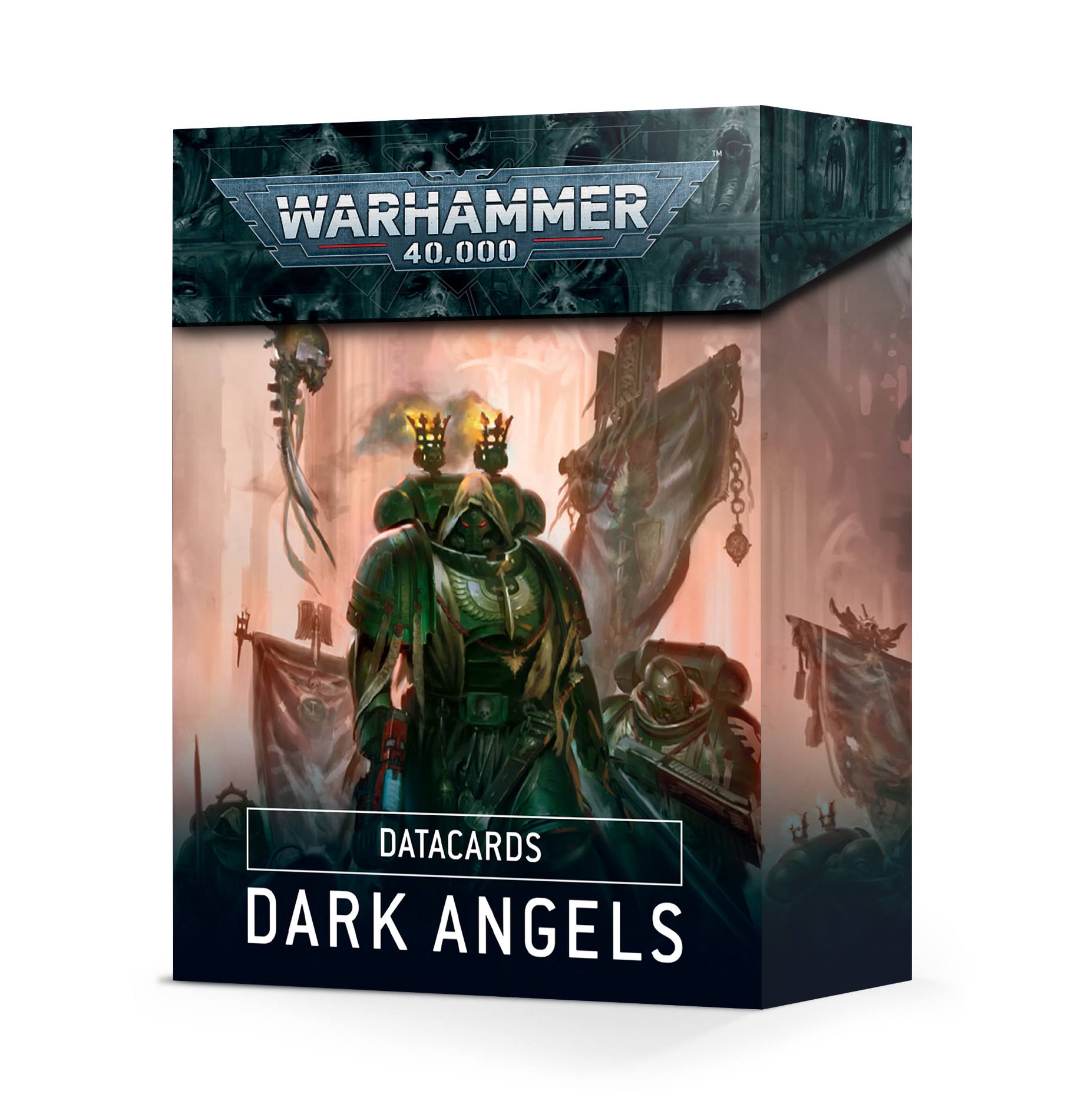 Games Workshop Dark Angels Datacards (English)