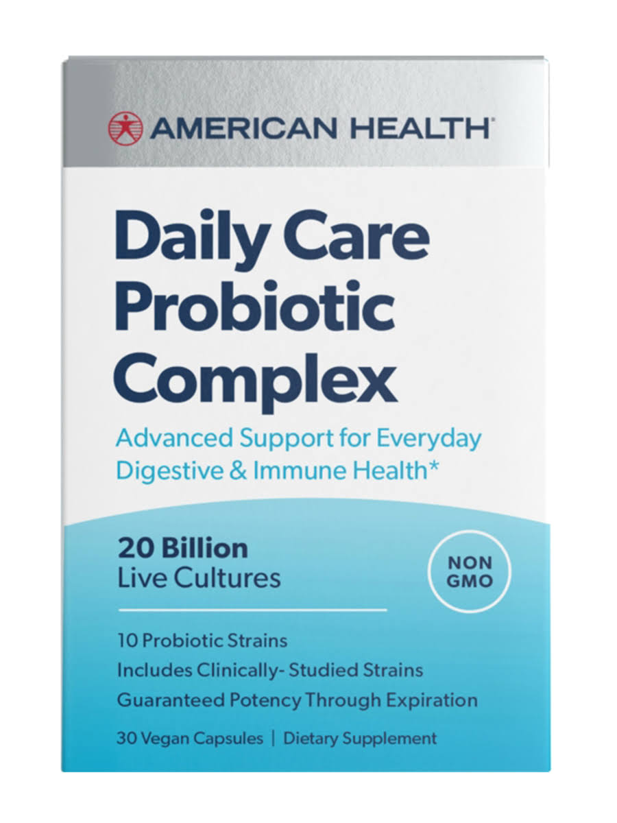 American Health - Daily Care Probiotic Complex 20 Billion - 30 Vegan