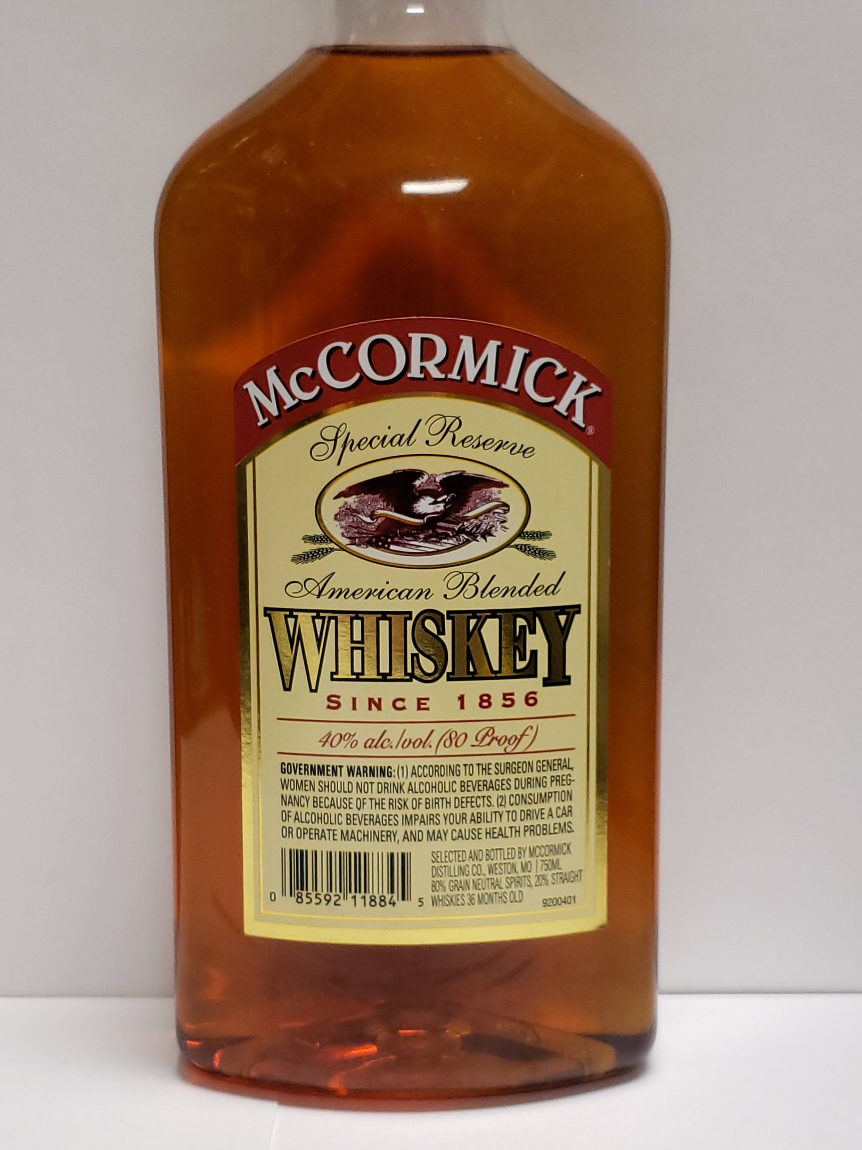 McCormick Whiskey 750ml