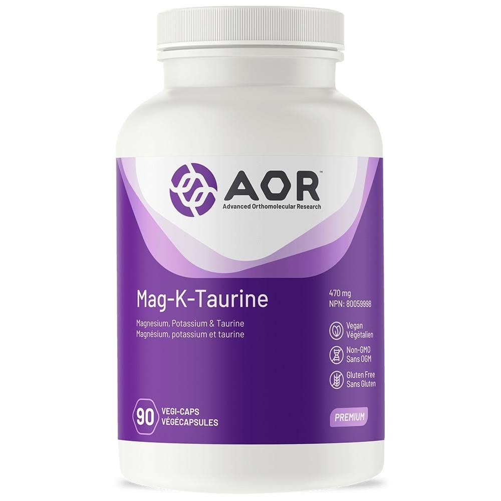 Aor Mag K Taurine Supplement - 90ct