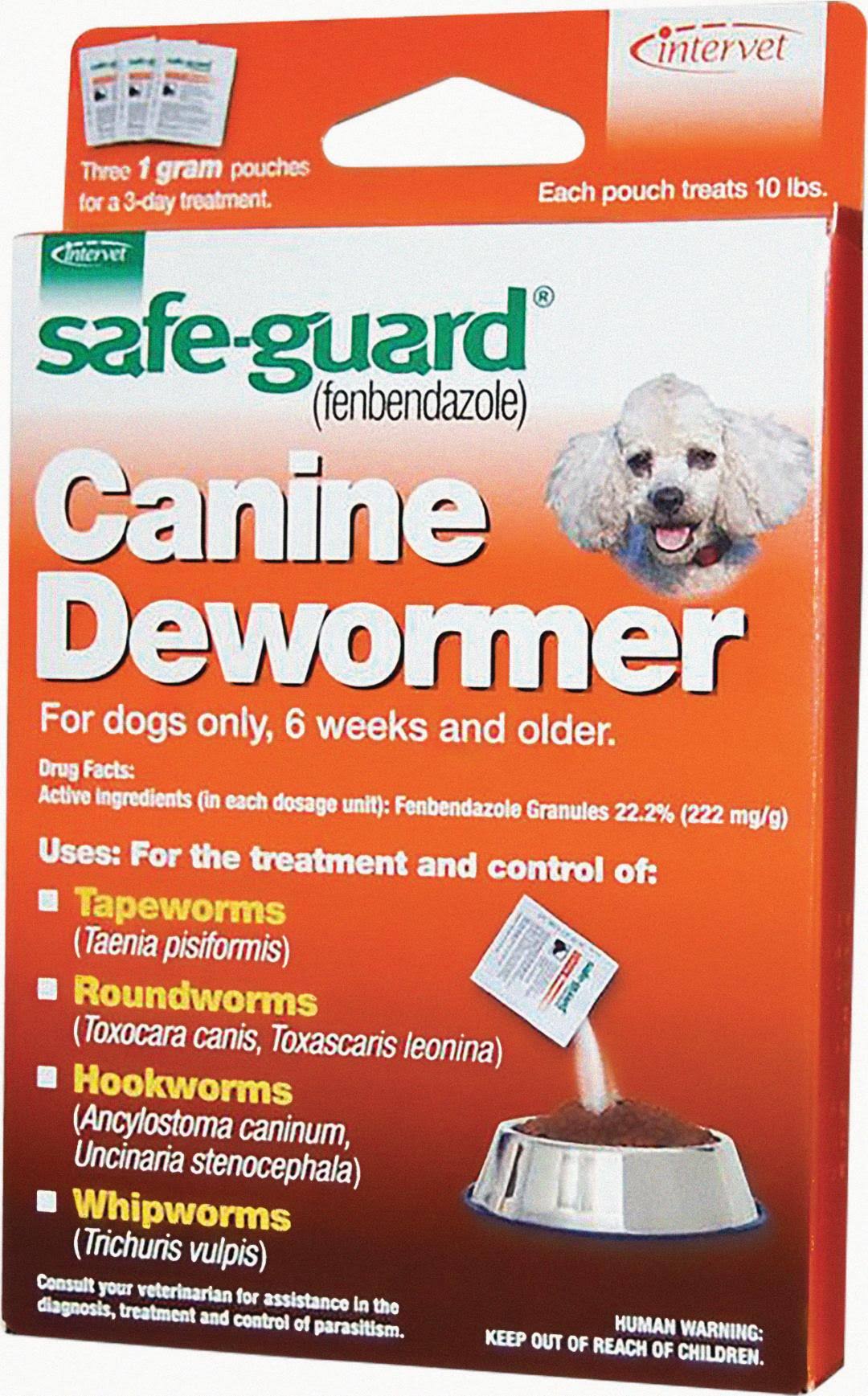 Merck SafeGuard Canine Dewormer - 3pk