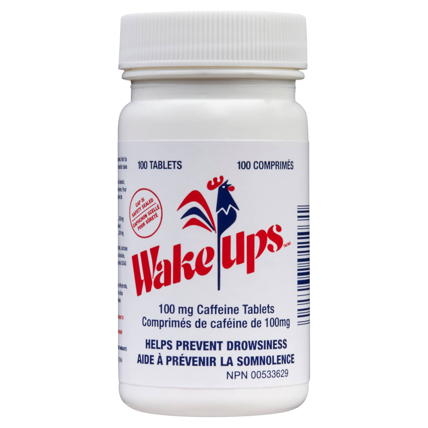 Wake Ups 100mg Caffeine Tablets 100 Tablets Canada