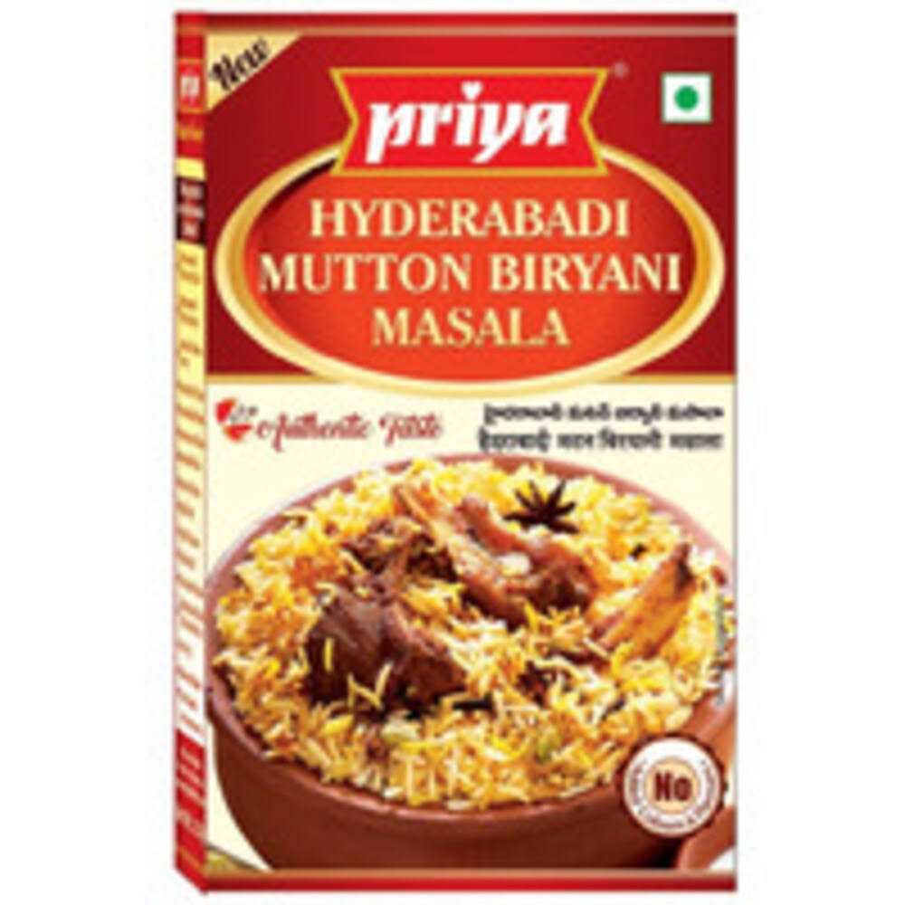Priya Hyderabadi Mutton Biryani Masala - 50 G