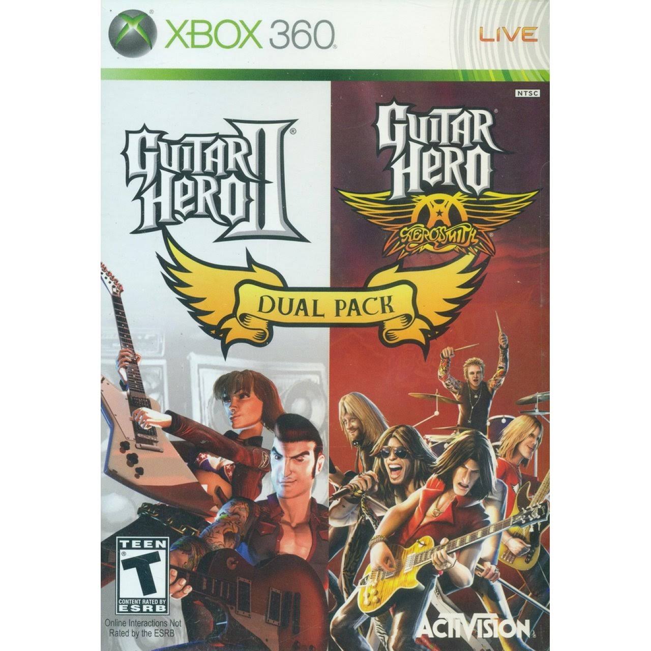 Guitar Hero II Guitar Hero Aerosmith Dual Pack - Xbox 360