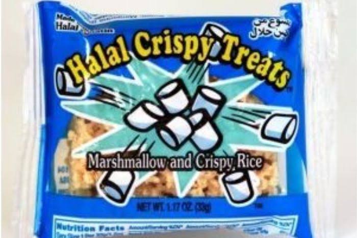 Halal Snacks Marshmallow and Crispy Treats - 33g