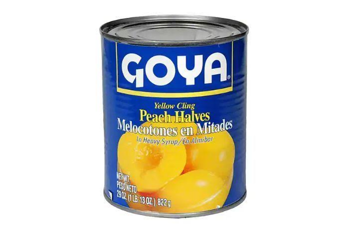 Goya Yellow Cling Peach Halves - 13oz