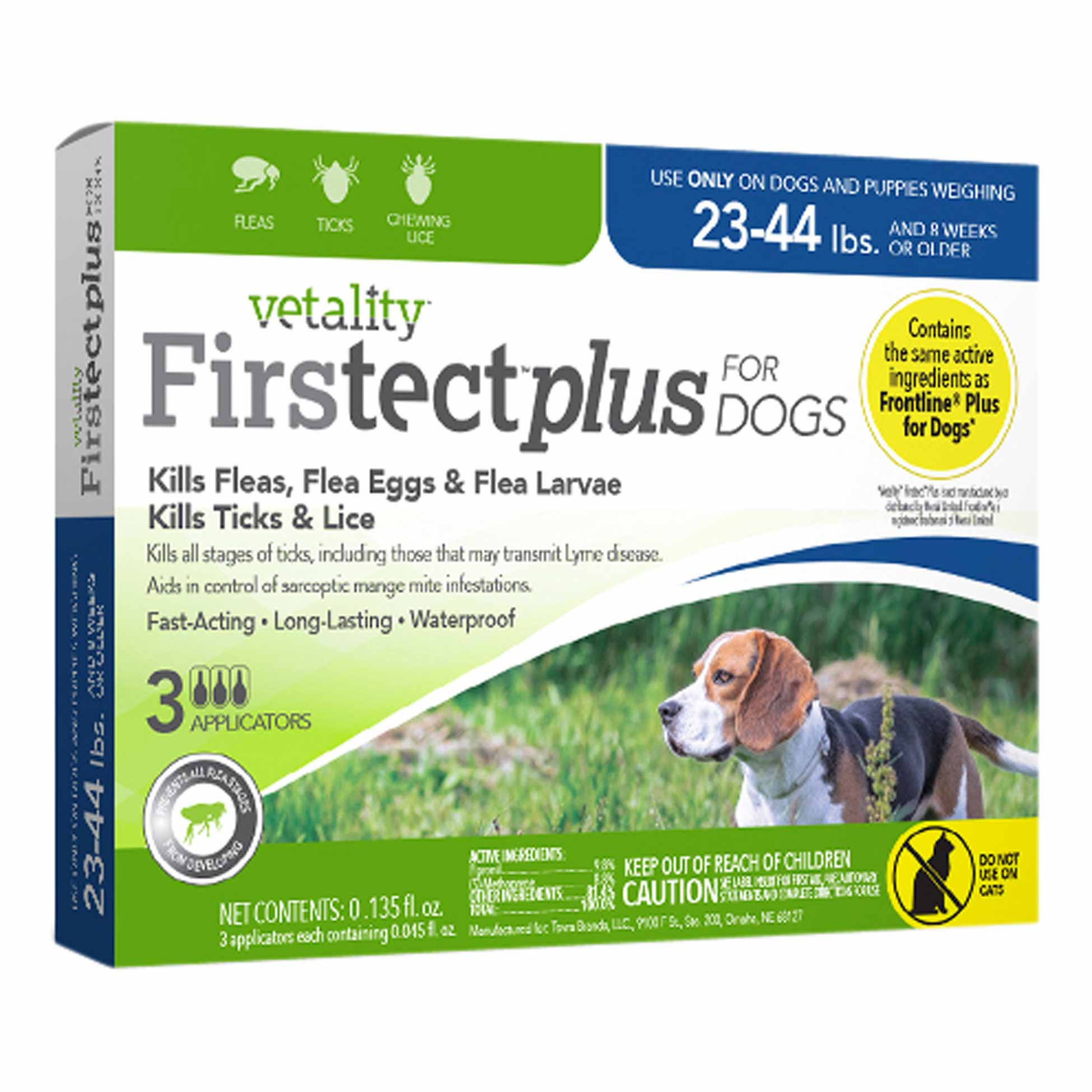 Vetality Firstect Plus for Dogs 23-44 lbs