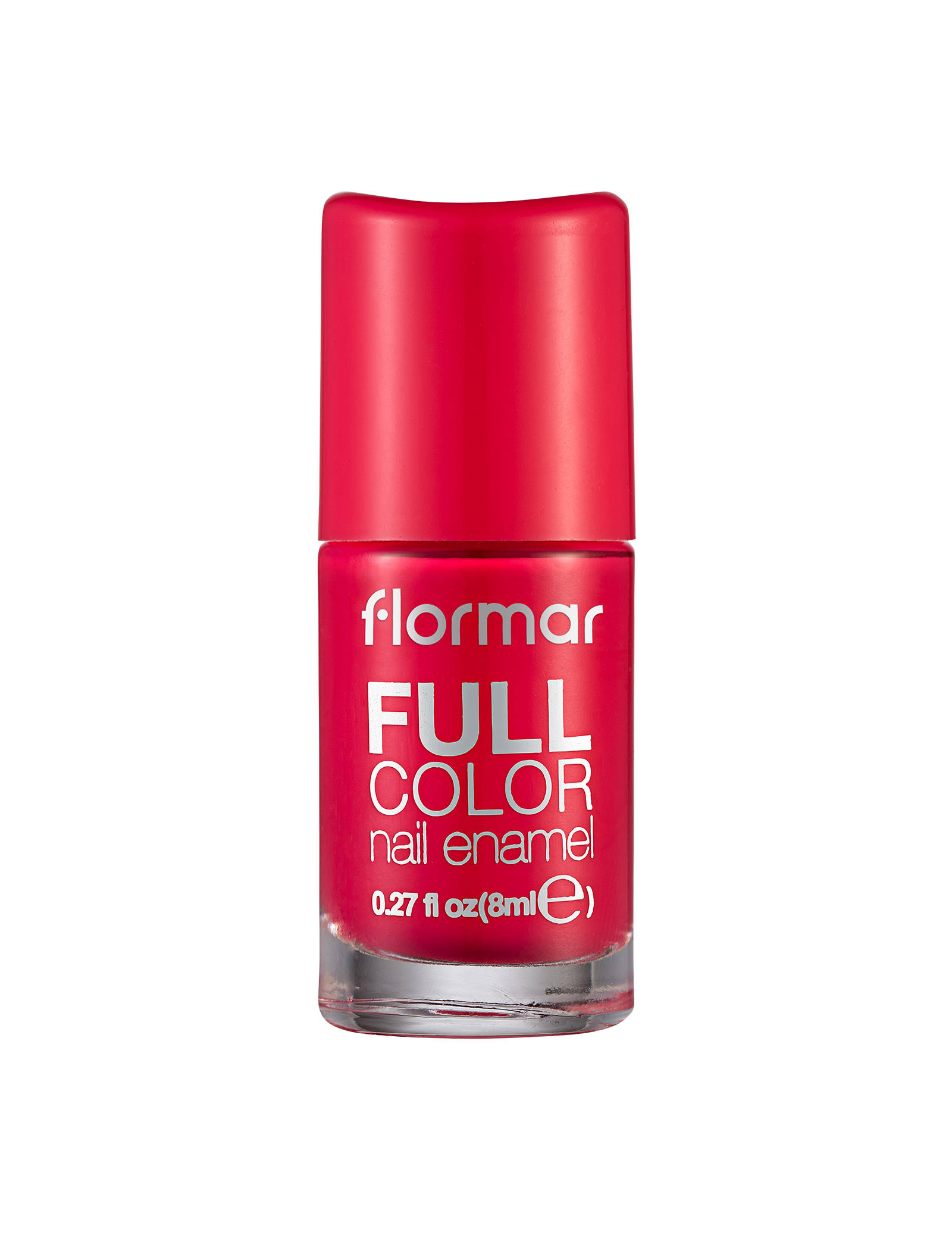 Flormar Full Color Nail Enamel - Bright Azalea, 8ml