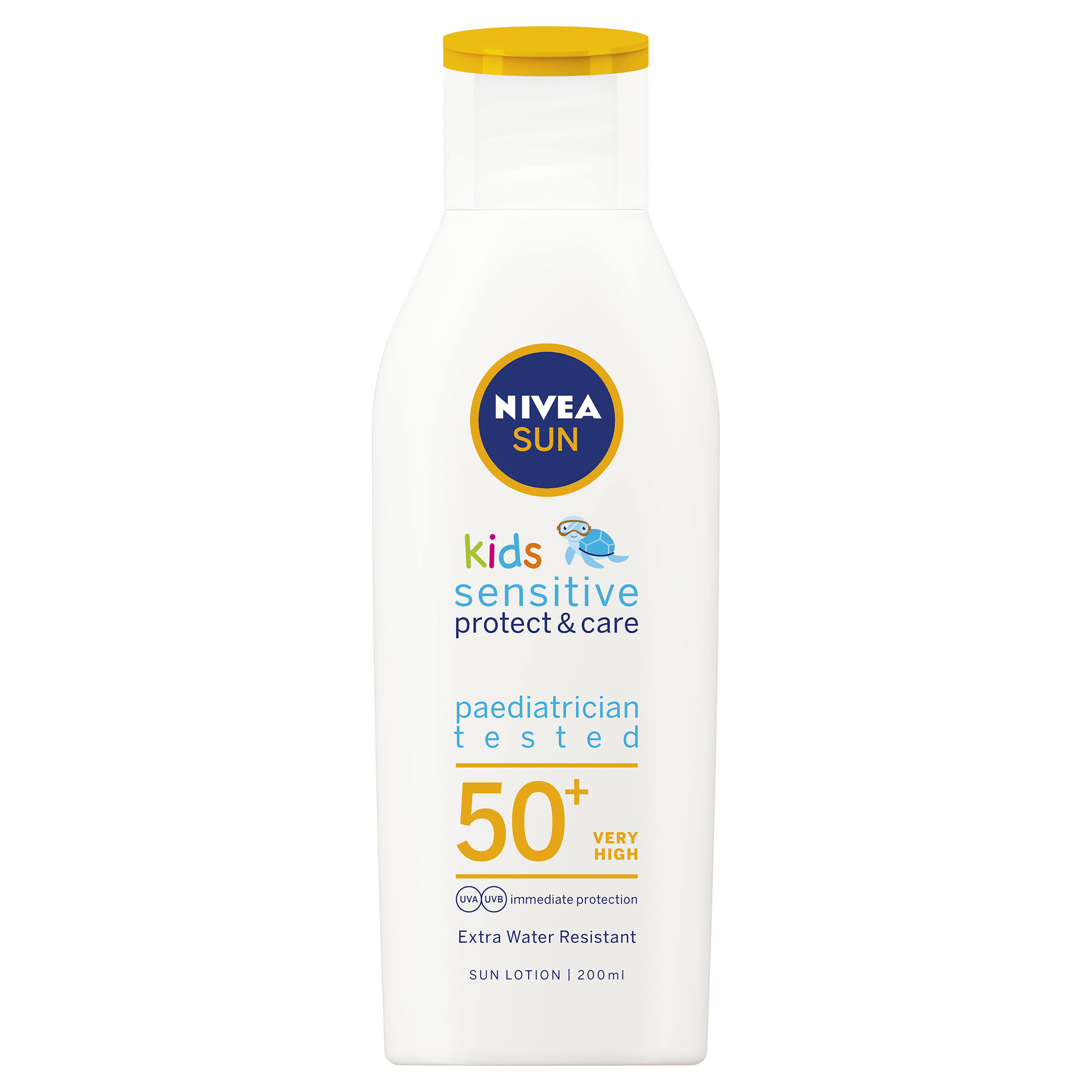 Nivea Sun Kids Sensitive Protect and Care SPF 50 Plus Sun Lotion - 200ml