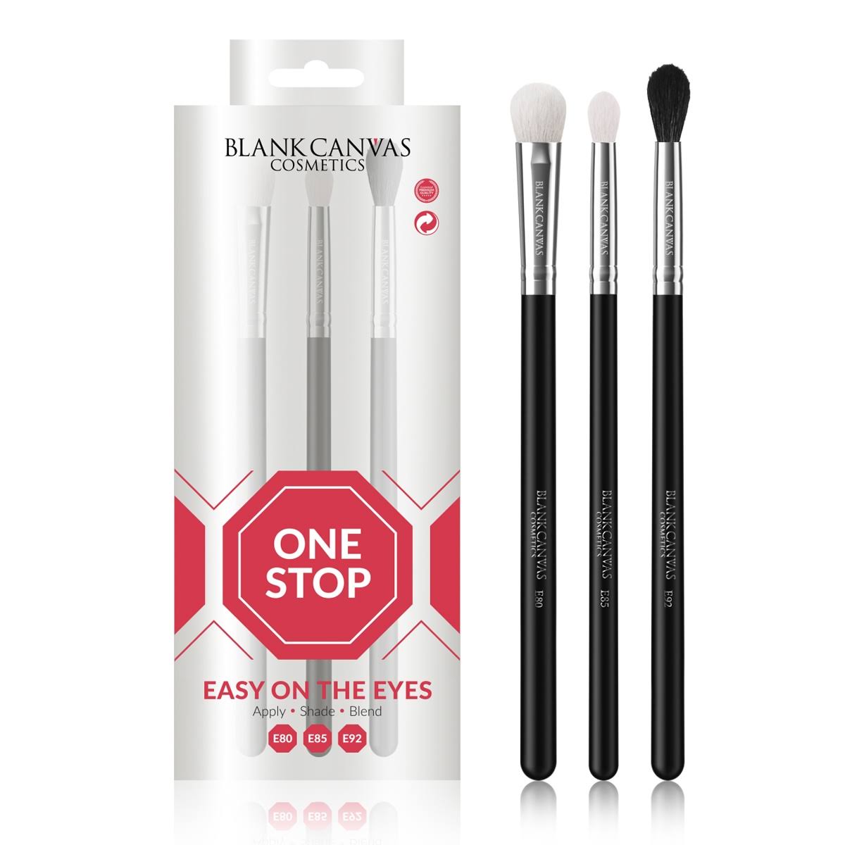 Blank Canvas One Stop Easy On The Eyes Brush Set