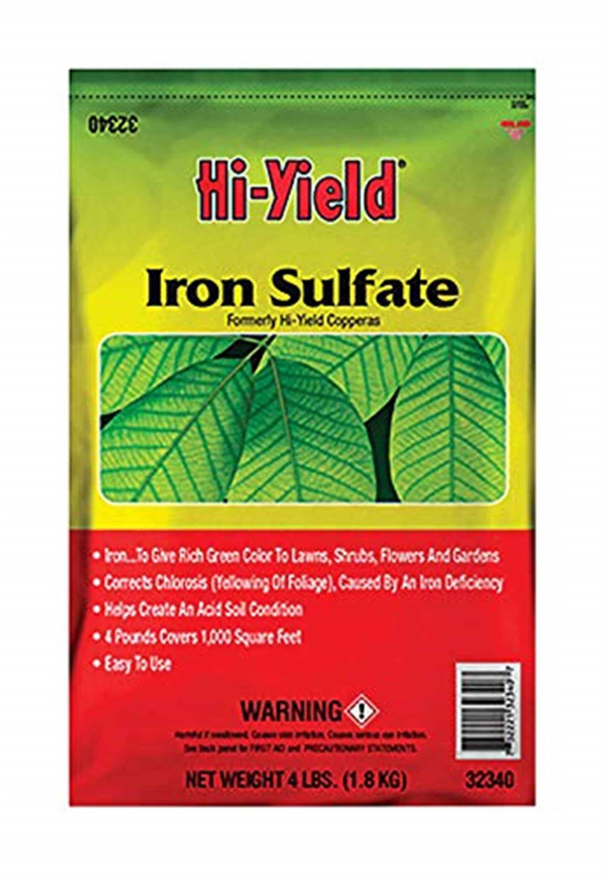 Hi-yield 32340 Iron Sulfate - 4lbs