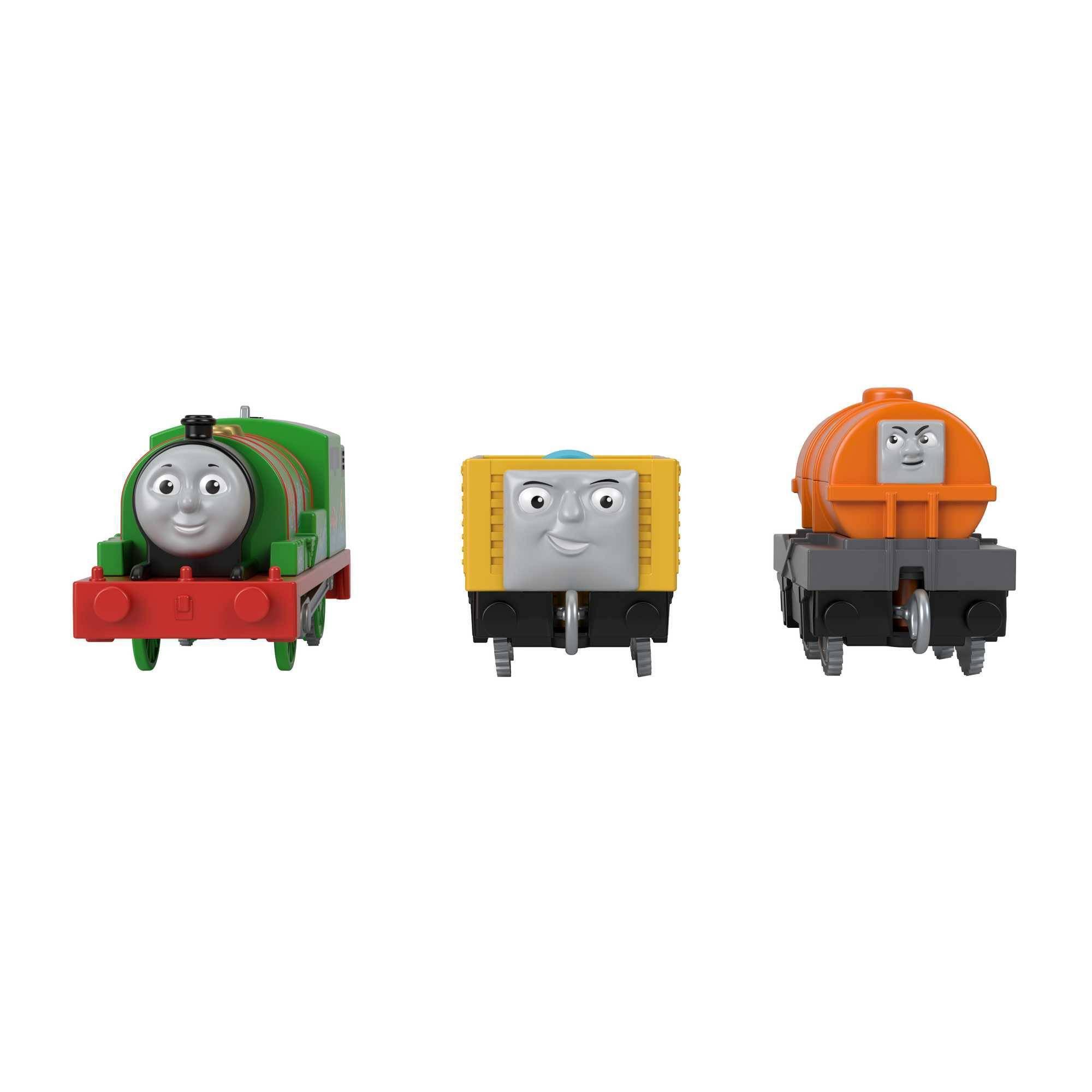 Thomas & Friends Percy and Troublesome Truck, Battery-Powered Motorized Toy Train