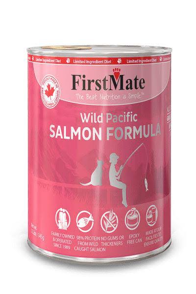 FirstMate-CAT-Canned Food 12.2 oz Salmon Formula