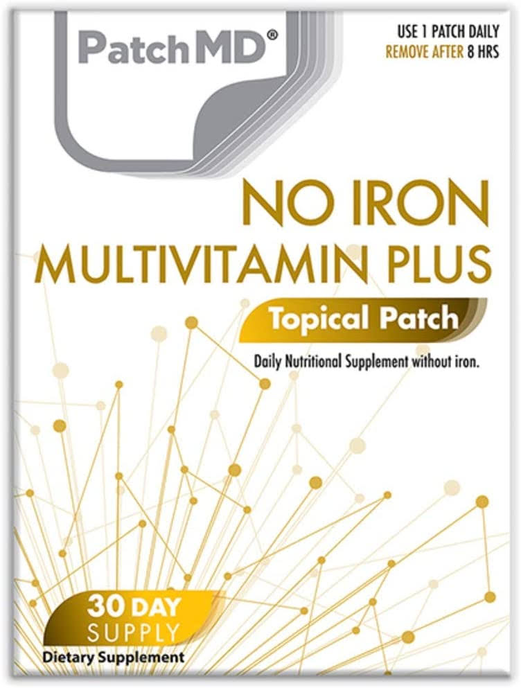 No Iron MultiVitamin Plus Patch, 30 day supply