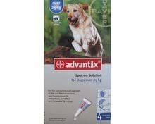 K9 Advantix II Flea and Tick Control Treatment for Large Dogs - 6 Doses