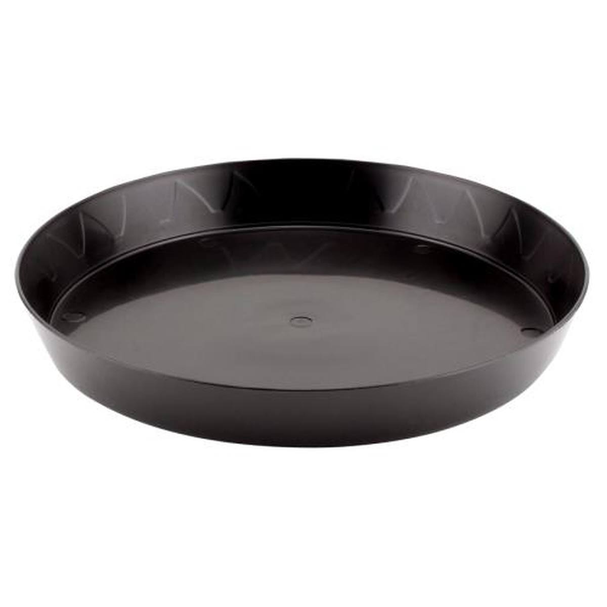 Gro Pro Garden Products Saucer - Black, 10"