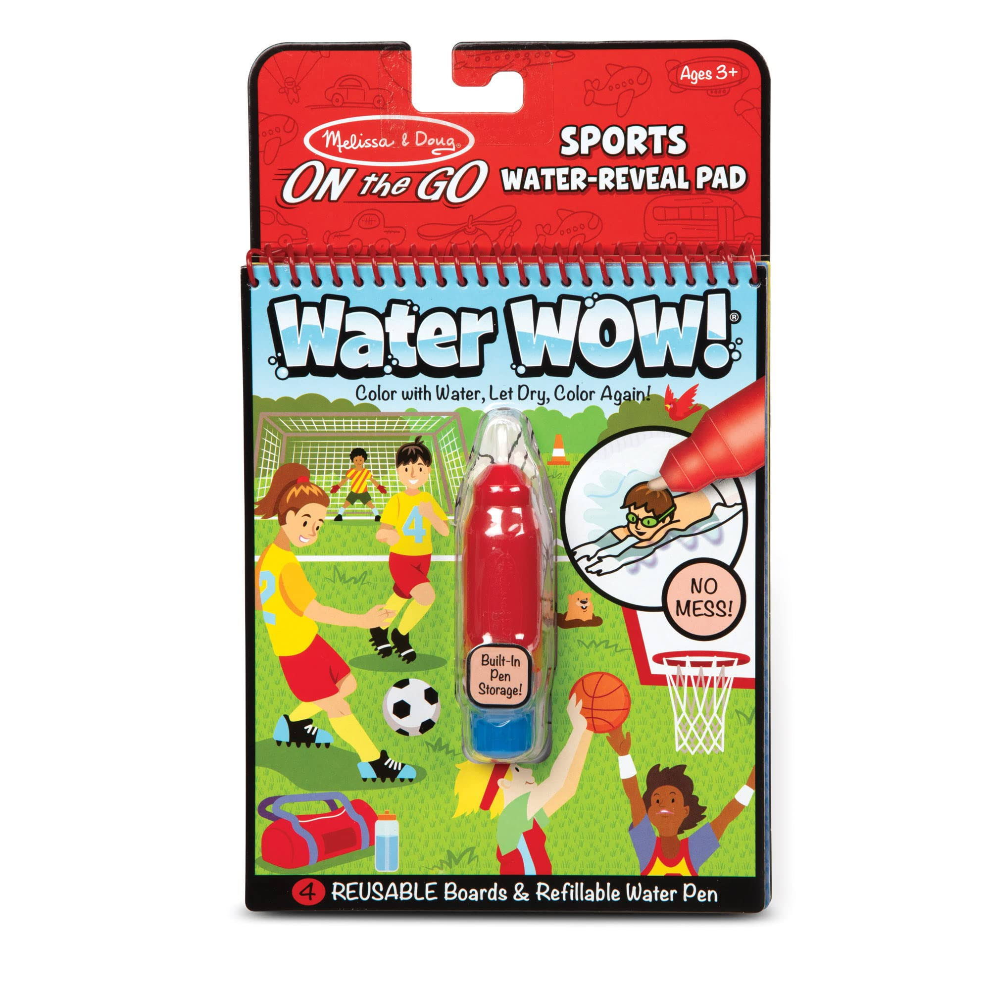 Melissa & Doug Water WOW - Sports Water Reveal Pad