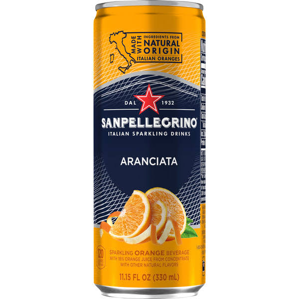 San Pellegrino Aranciata Sparkling Orange 11.15 oz