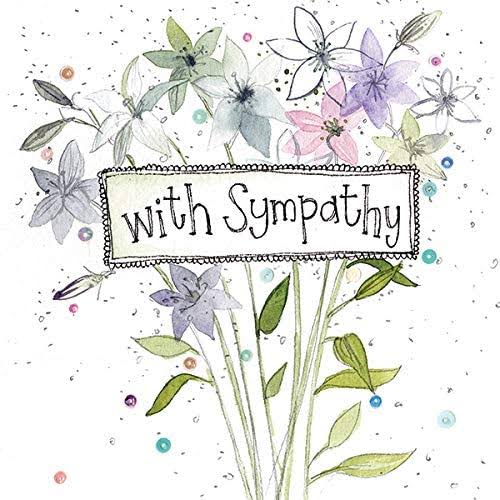 In Our Hearts With Deepest Sympathy Card 19cm x 13cm 