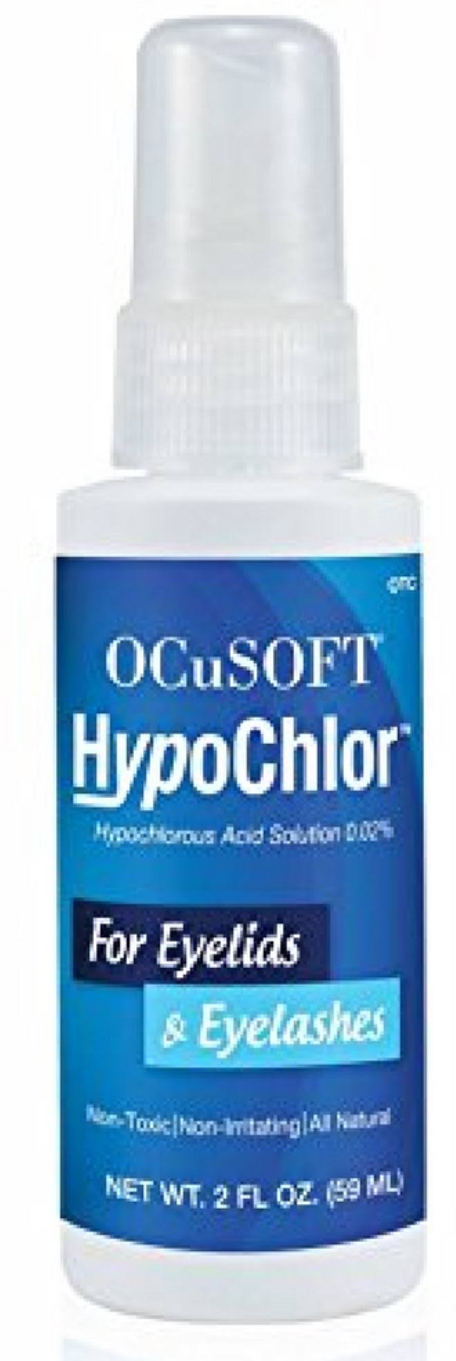 Ocusoft HypoChlor 0.02% Hypochlorous Acid Eyelid and Eyelash Spray - 2oz