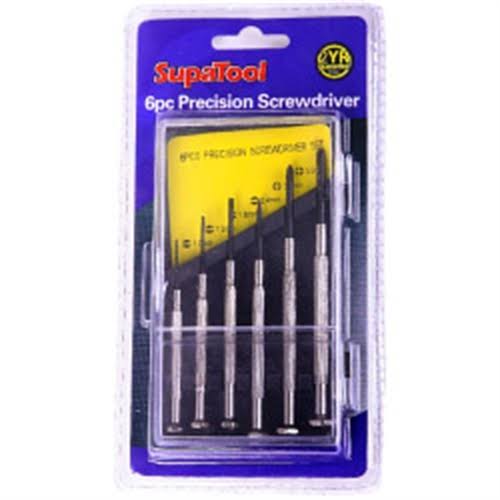 SupaTool Precision Screwdriver Set - 6 Piece