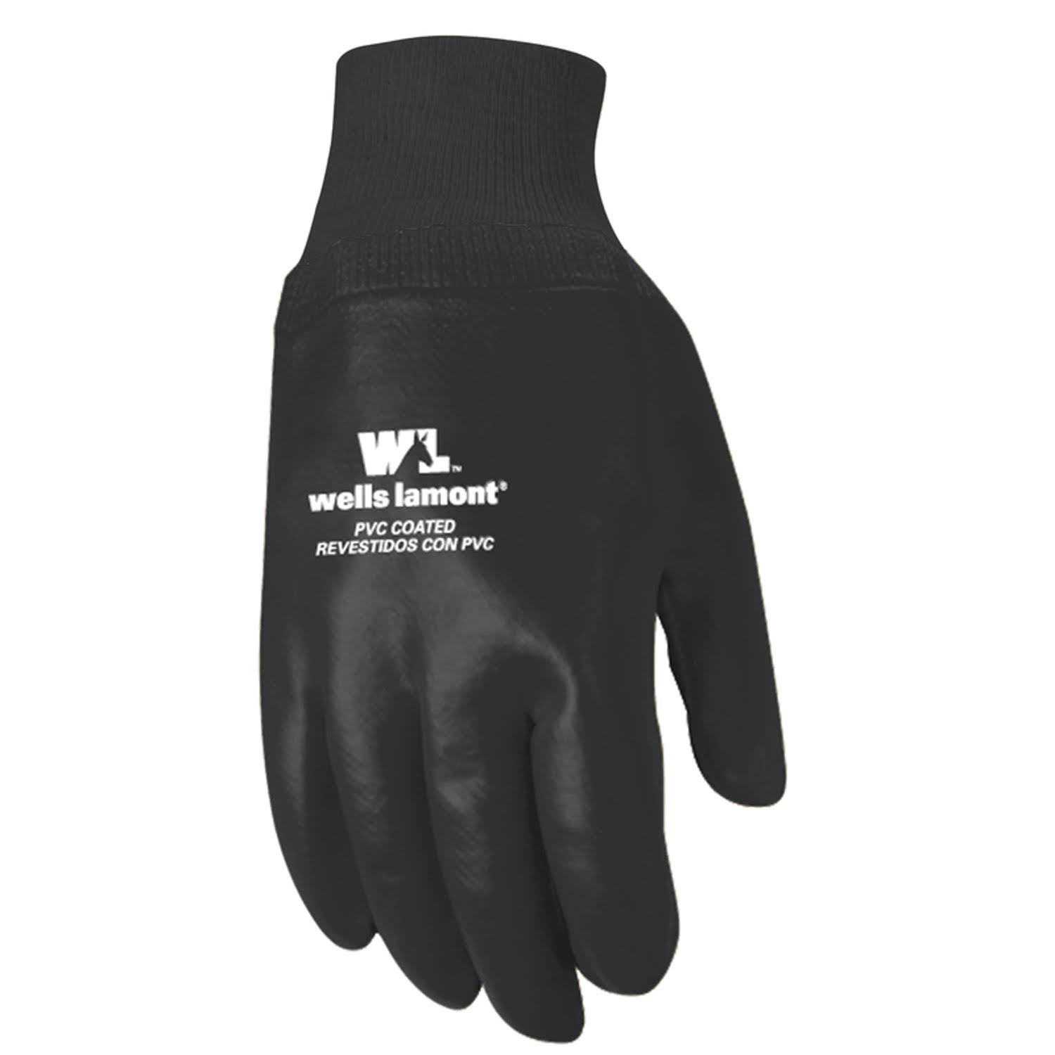 Wells Lamont Gloves, PVC Coated, Large