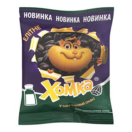 Sunflower Seeds Homka Ukraine Fried Salted (Elite) 230g (8.11 oz), Pack of 4
