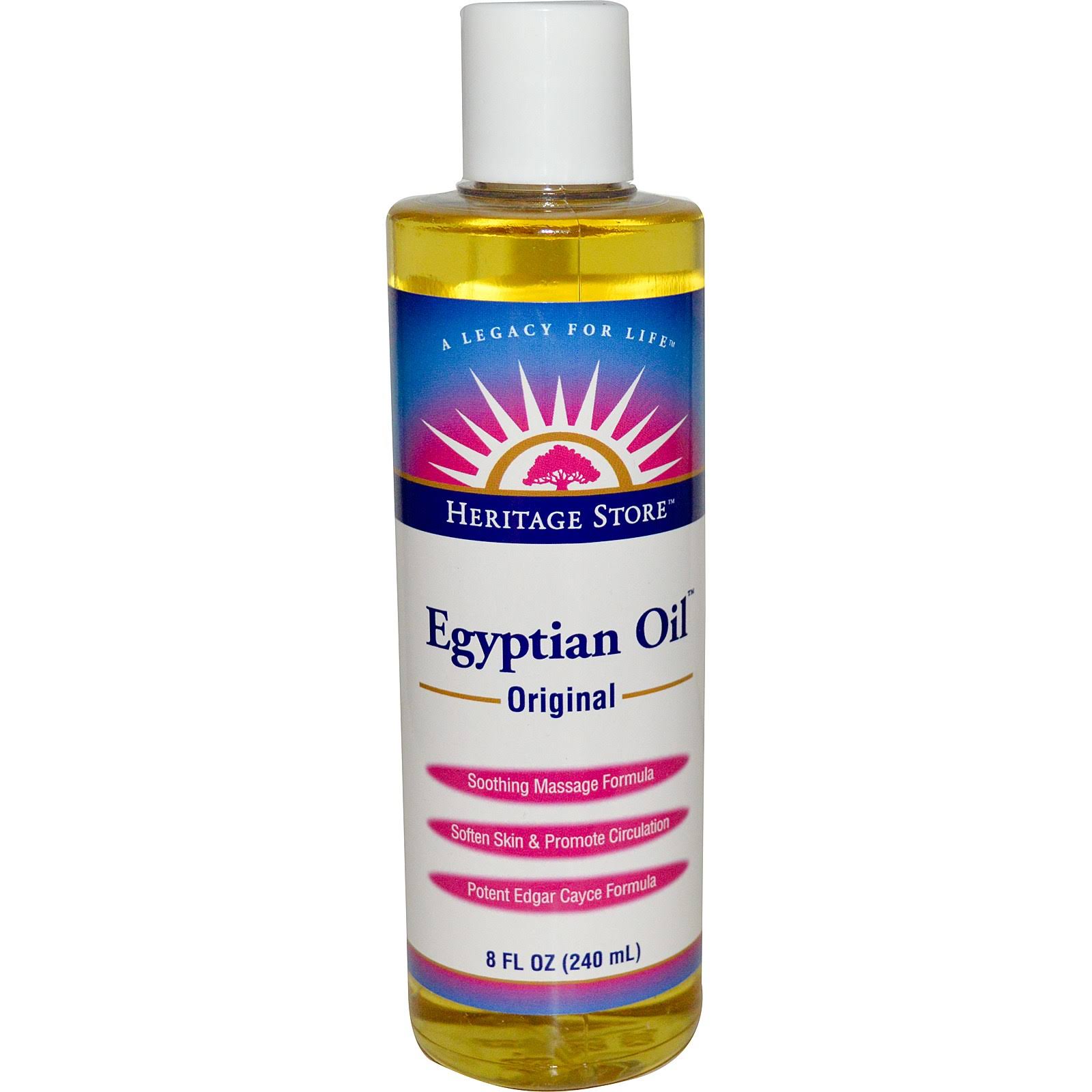 Heritage Products Massage Formula, Egyptian Oil, Original - 8 fl oz