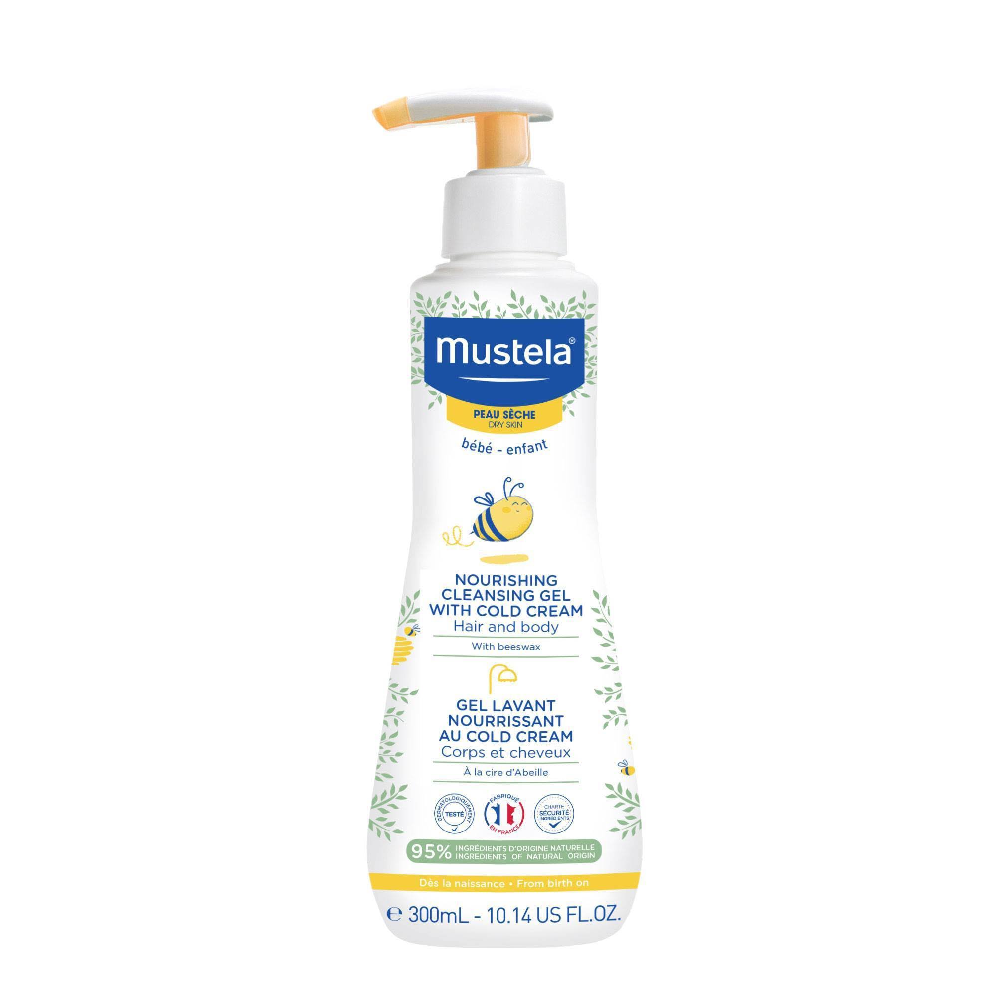 Mustela Nourishing Cleansing Gel With Cold Cream - 300 ml