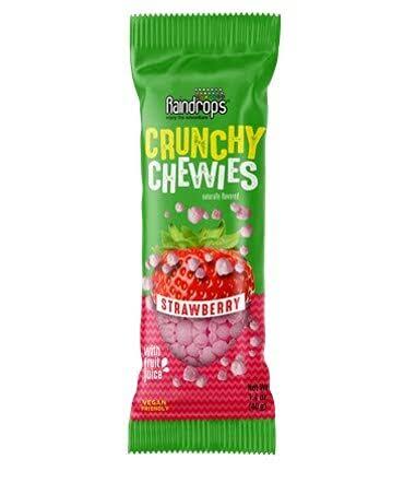 Raindrops Crunchy Chewies, Strawberry Flavor, 1.4 Ounce