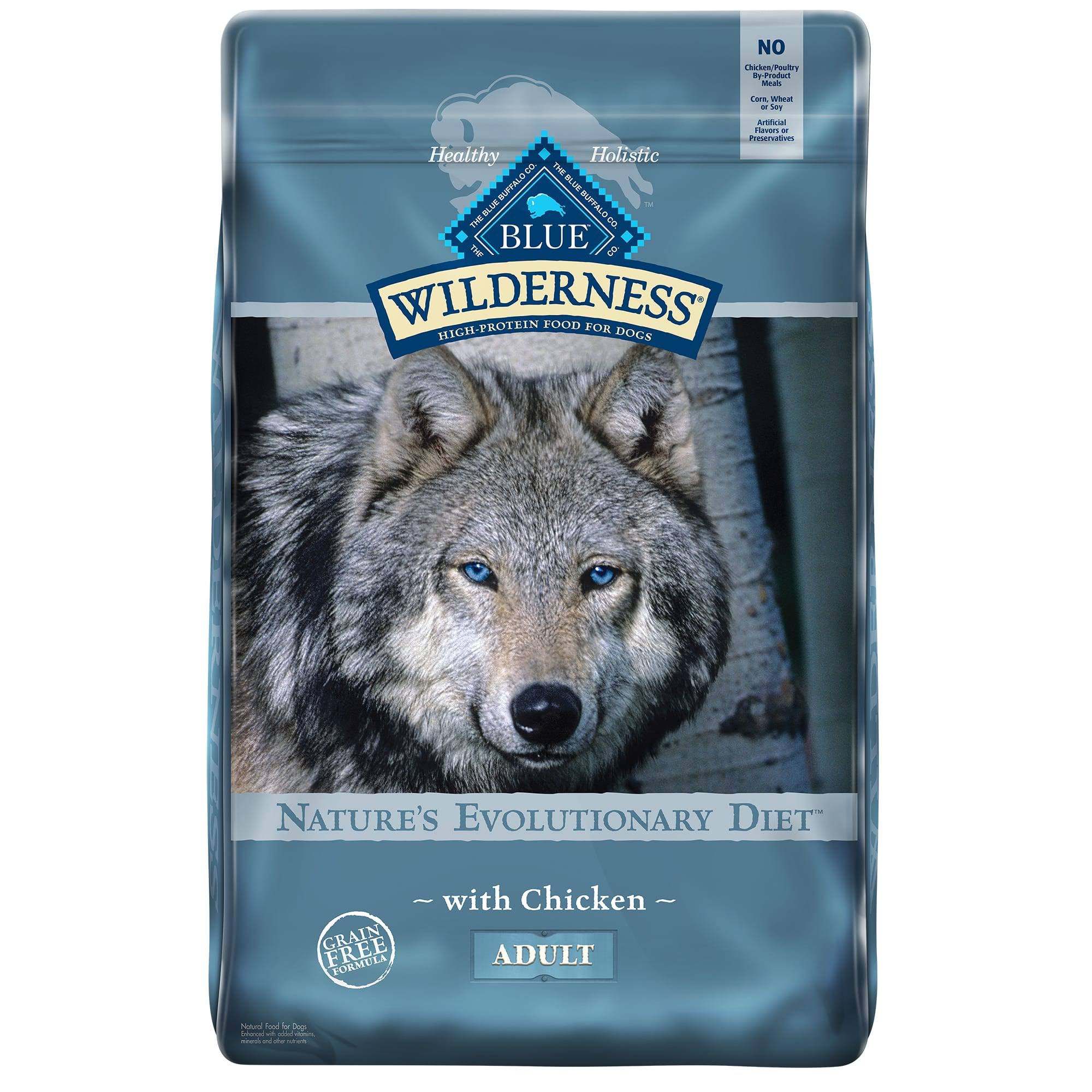 Blue Wilderness Adult Dog Dry Food - Chicken, 11lb