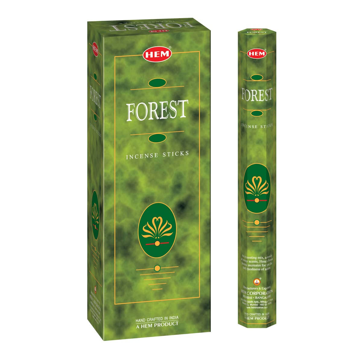 Hem Forest Incense Sticks - 360 Sticks, 3 Boxes