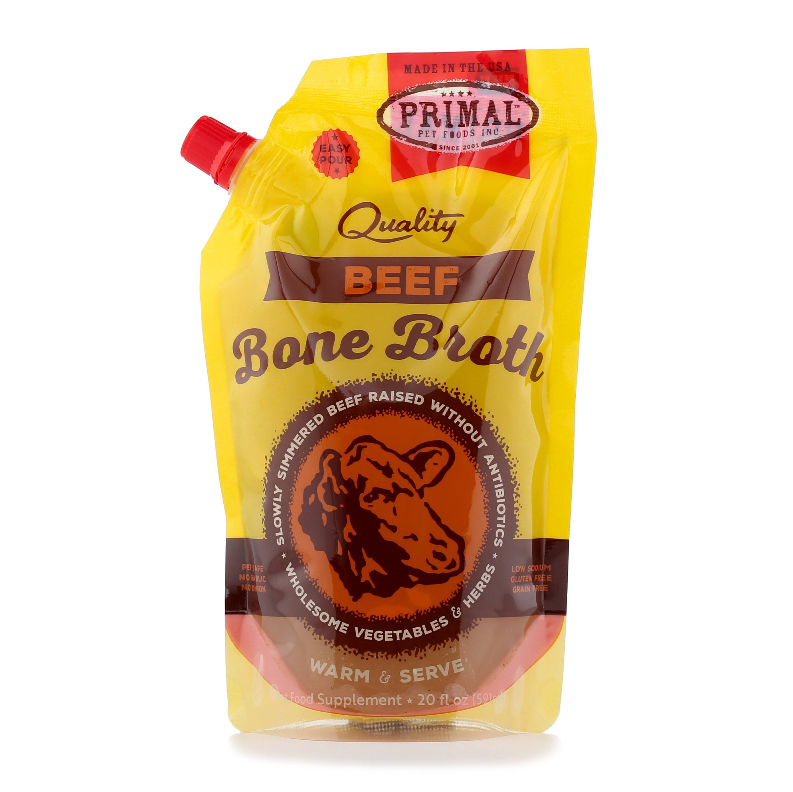 Primal Beef Bone Broth - 20 oz