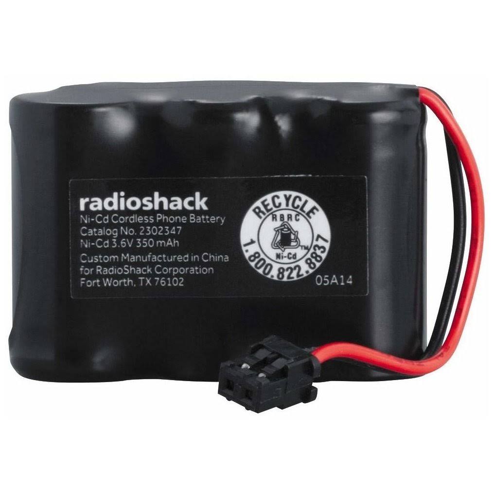 RadioShack 2302347 Cordless Phone Battery - 305mah, 3.6V